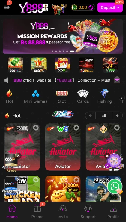 Y888 Game app